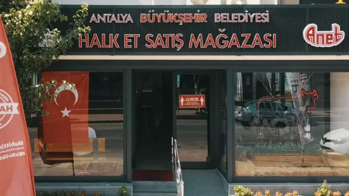 Antalya Halk Et satış noktaları