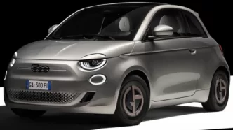 fiat 500e giorgio armani