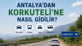 antalya'dan korkuteli'ne nasıl gidilir