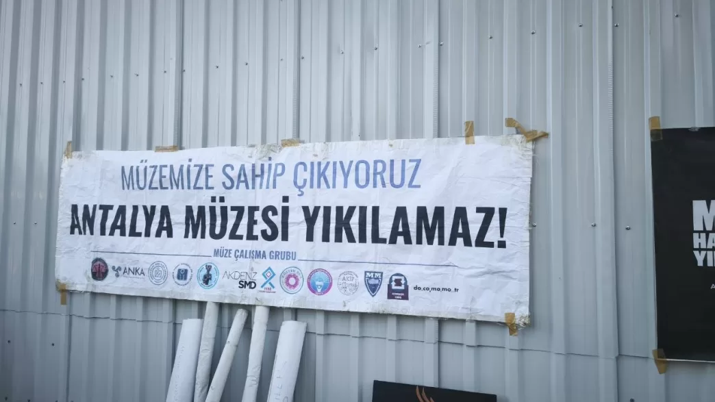 Antalya Arkeoloji Müzesi Antalya Arkeoloji Müzesi yıkımı Antalya müze açıklaması Antalya müze alanı yurttaşlardan müze açıklaması