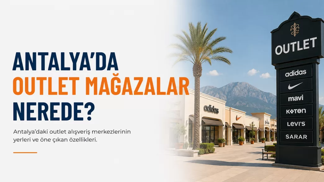 antalya outlet mağazalar
