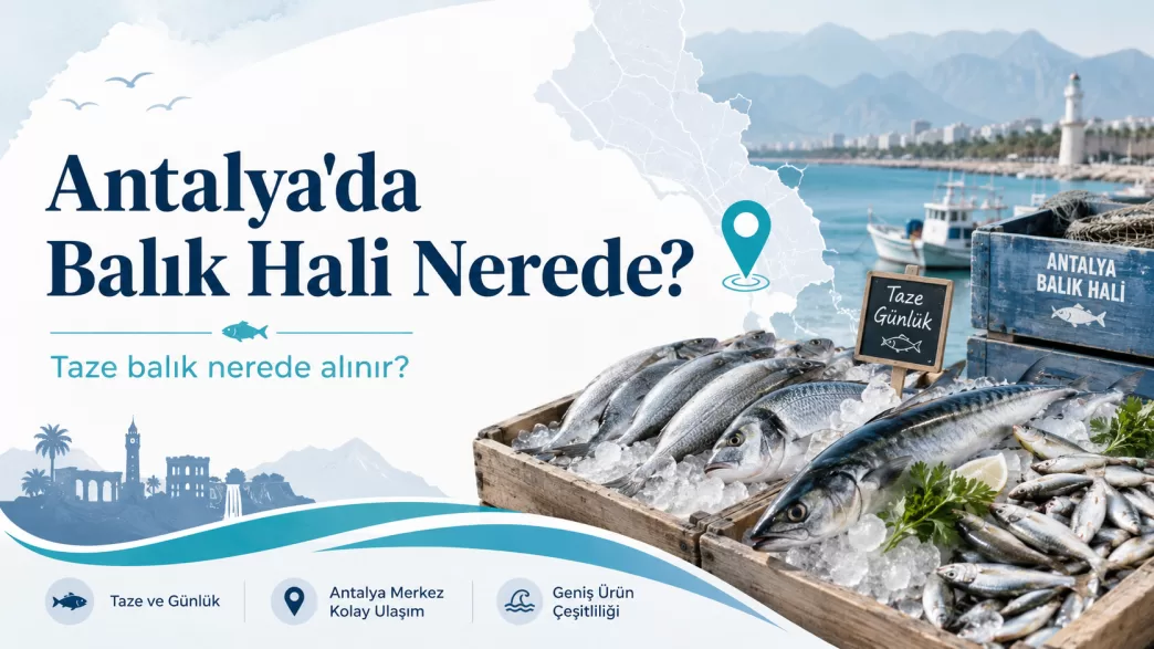 antalya balık hali