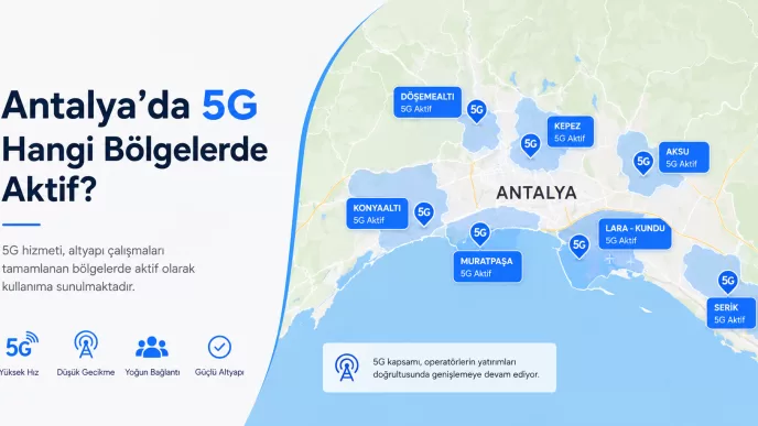 antalya 5g kapsama alanı