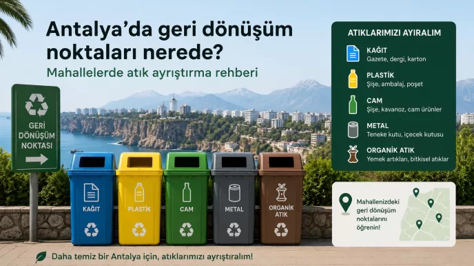 antalya geri dönüşüm noktaları