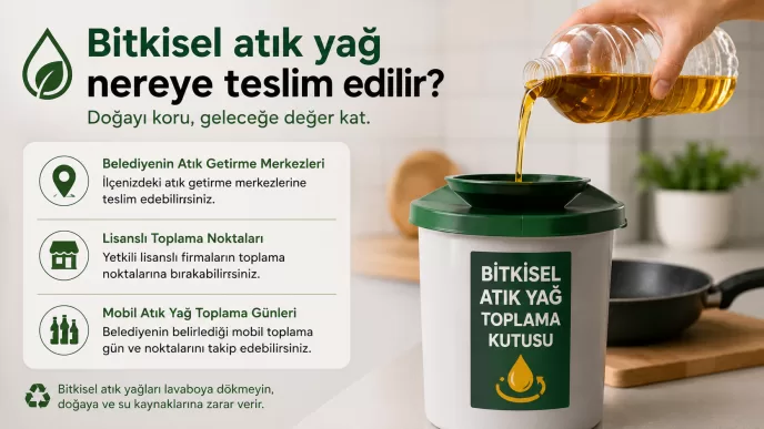 antalya bitkisel atık yağ toplama noktaları