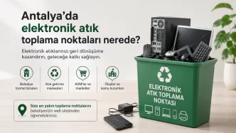 antalya elektronik atık toplama noktaları
