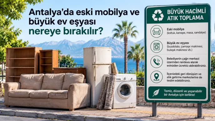 antalya eski mobilya toplama
