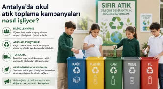 antalya okul atık toplama kampanyaları