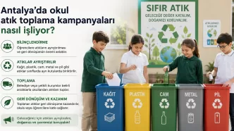 antalya okul atık toplama kampanyaları