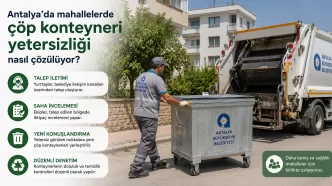 antalya çöp konteyneri yetersizliği