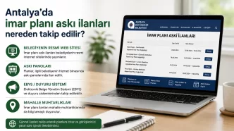 antalya imar planı askı ilanları