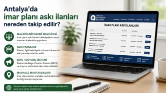 antalya imar planı askı ilanları