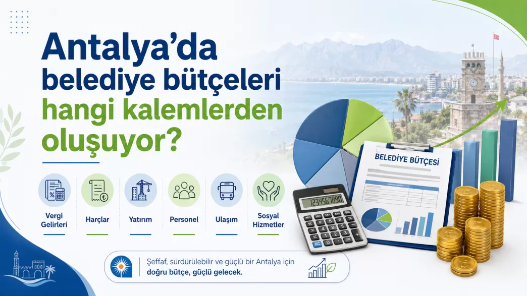 antalya belediye bütçeleri