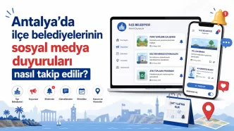 antalya ilçe belediyeleri sosyal medya hesapları