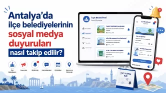 antalya ilçe belediyeleri sosyal medya hesapları