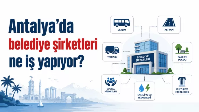 antalya belediye şirketleri