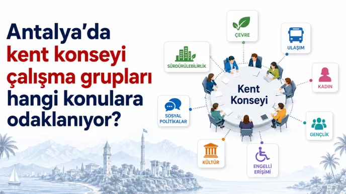 antalya kent konseyi çalışma grupları