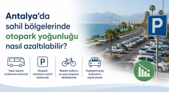 antalya sahil otopark yoğunluğu
