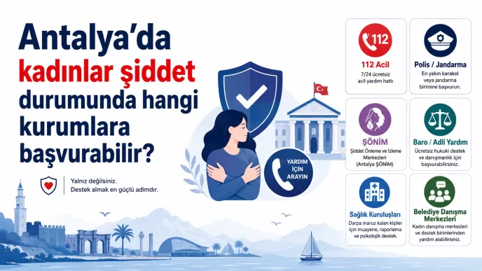 antalya kadına yönelik şiddet başvuru yerleri