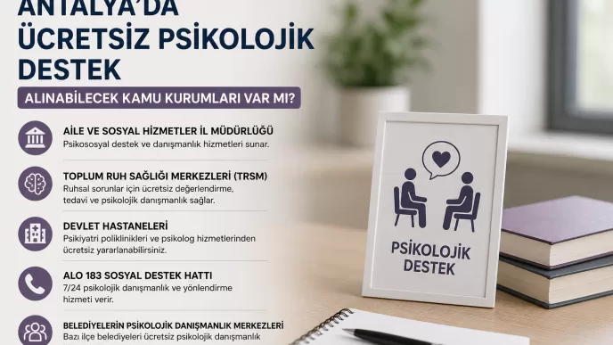 antalya ücretsiz psikolojik destek