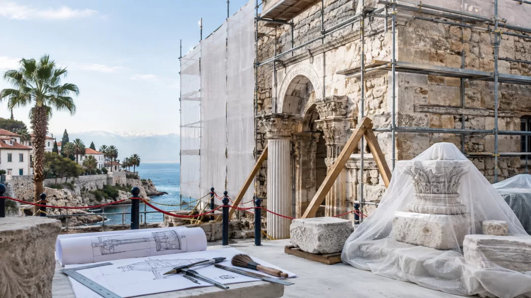 antalya tarihi yapı restorasyonu