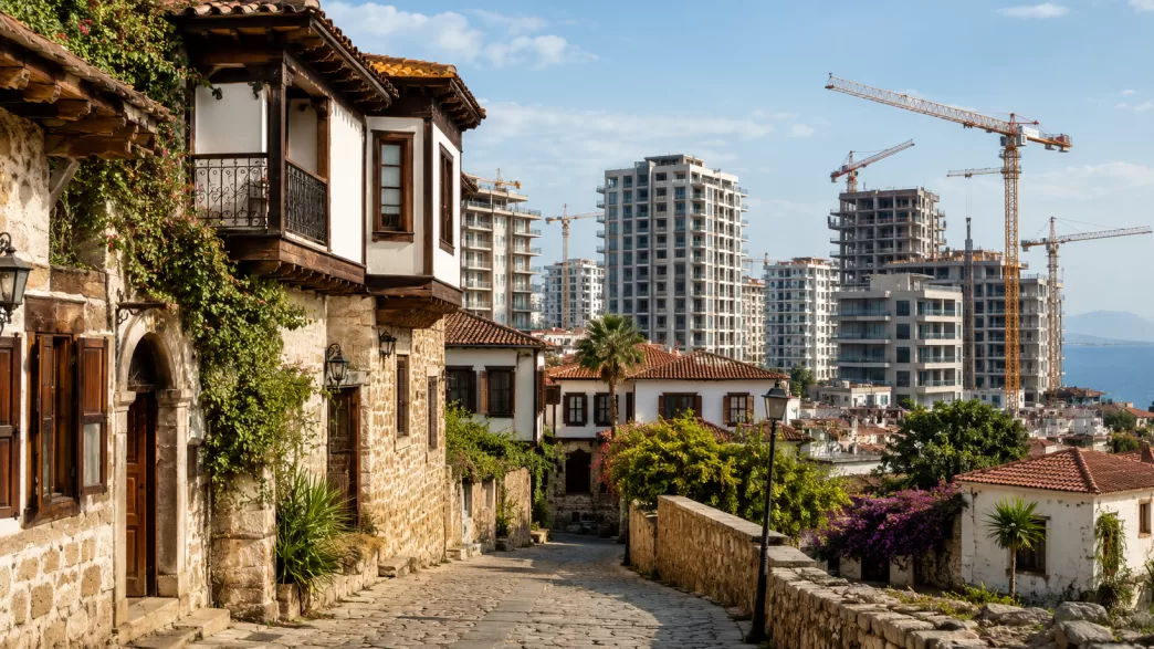 antalya eski mahalle dokusu