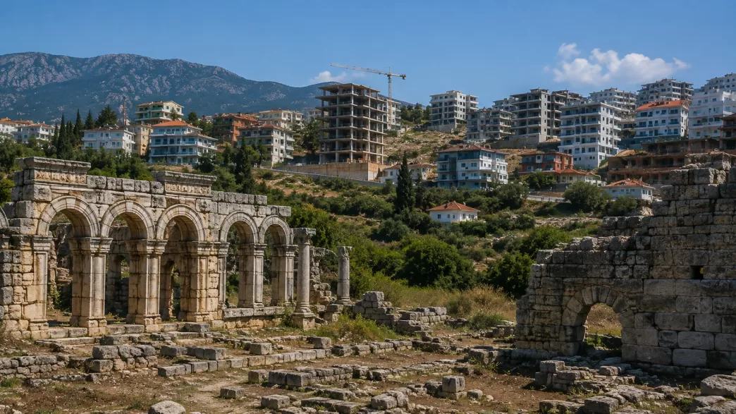 antalya antik kent yapılaşma baskısı