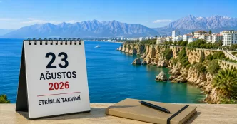 antalya 23 ağustos 2026 etkinlik takvimi