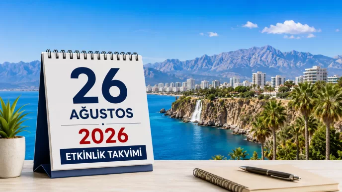 antalya 26 ağustos 2026 etkinlik takvimi