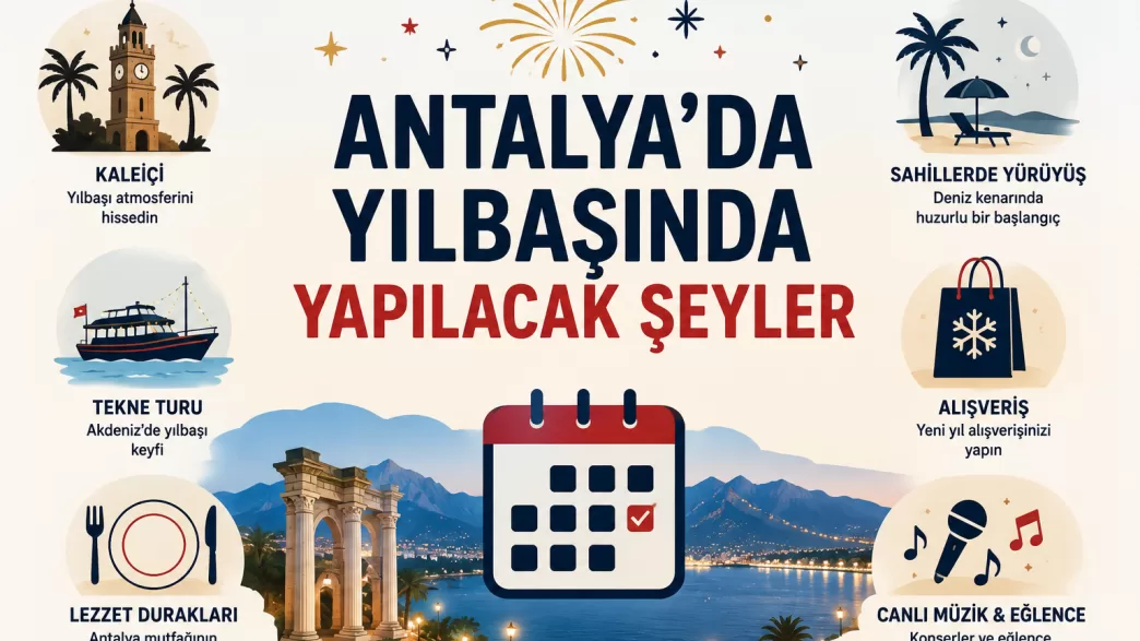 antalya'da yılbaşında yapılacak şeyler