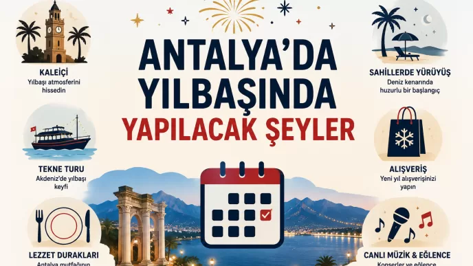 antalya'da yılbaşında yapılacak şeyler