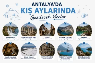 antalya'da kış aylarında gezilecek yerler