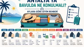 antalya için bavulda ne olmalı