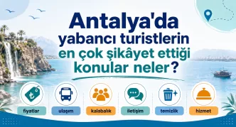 antalya yabancı turist şikayetleri