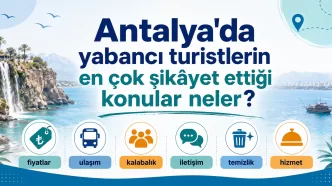 antalya yabancı turist şikayetleri