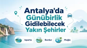 antalya'dan günübirlik gidilecek şehirler