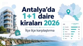 antalya 1+1 daire kiraları 2026