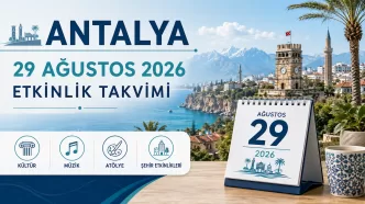 antalya 29 ağustos 2026 etkinlik takvimi