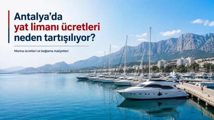 antalya yat limanı ücretleri