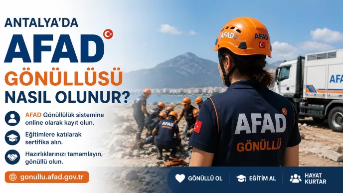 antalya afad gönüllüsü
