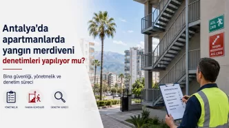 antalya apartman yangın merdiveni denetimi
