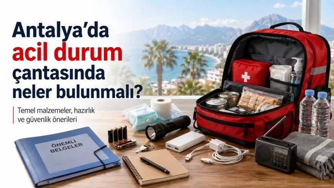 antalya acil durum çantası