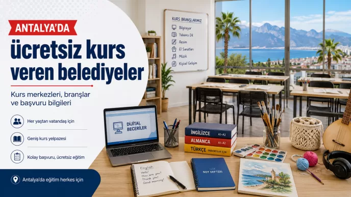 antalya ücretsiz belediye kursları