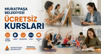 muratpaşa belediyesi ücretsiz kursları