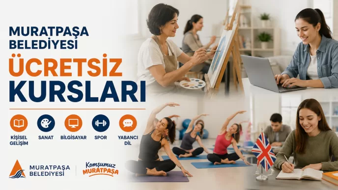 muratpaşa belediyesi ücretsiz kursları