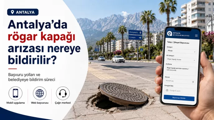 antalya rögar kapağı arızası