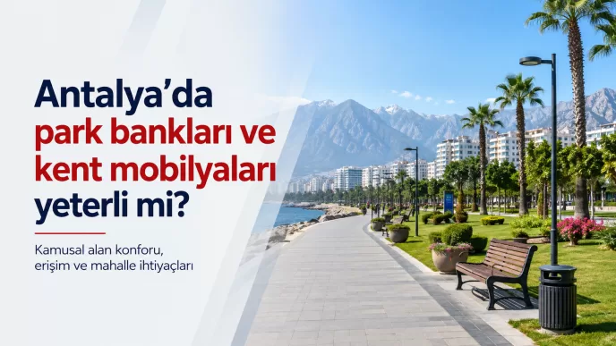 antalya park bankları