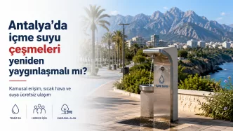 antalya içme suyu çeşmeleri