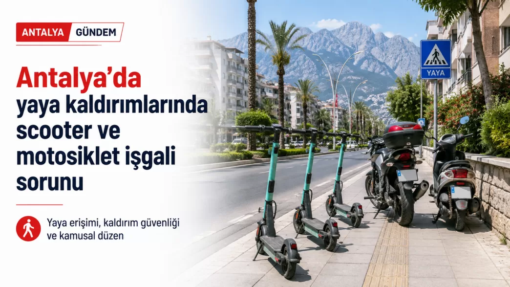 antalya kaldırım işgali