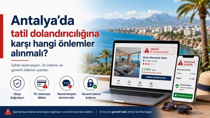 antalya tatil dolandırıcılığı